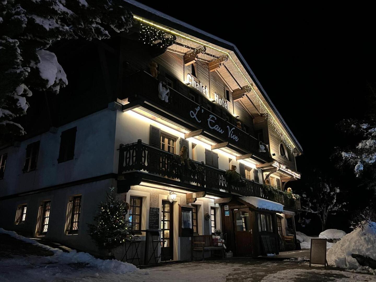 Chalet Appart'Hotel L'Eau Vive Saint-Nicolas-la-Chapelle  Buitenkant foto